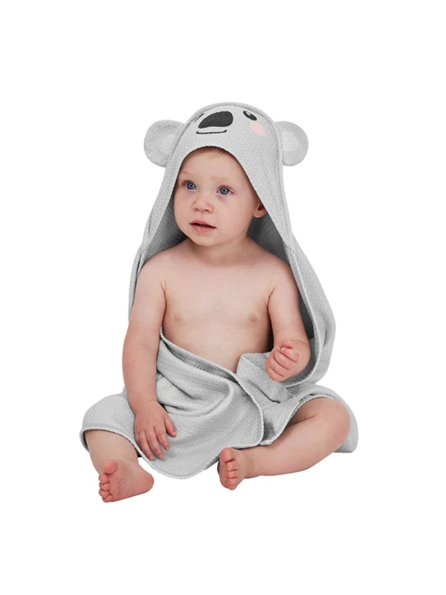 Kids Dock & Bay | Kirra Koala Hooded Baby Towel - Small