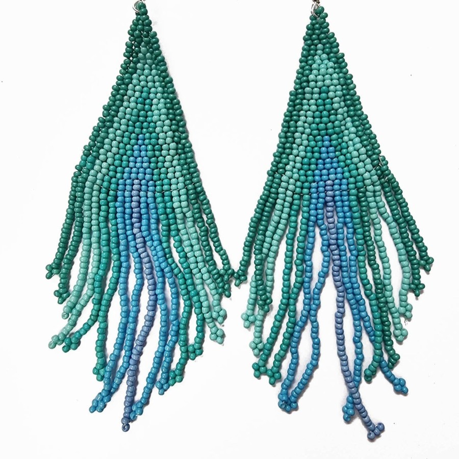 Accessories NOOKI DESIGN Earrings | Beaded Earrings - Turquoise