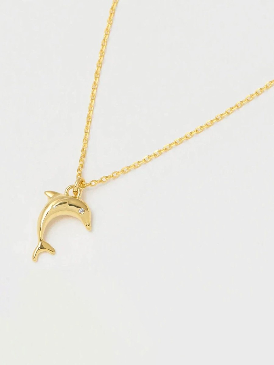 Accessories Estella Bartlett Necklaces | Estella Bartlett Dolphin Pendant