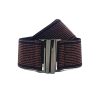 Accessories nooki design | Elastic Belt - Fine Stripe Copper