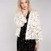 Clothing NOOKI DESIGN | Marly Sequin And Faux Fur Kimono-Cream