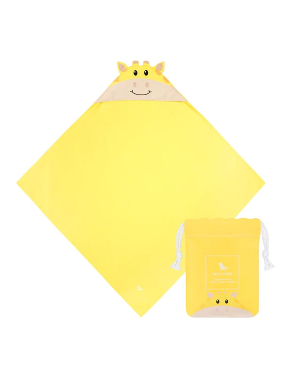 Home & Lifestyle Dock & Bay | Greta Giraffe Hooded Baby Towel - Small