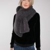 Accessories NOOKI DESIGN | Lexington Slot Through Faux Fur Scarf-Mole