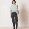 Clothing INDI&COLD | Micro Corduroy Trousers - Green