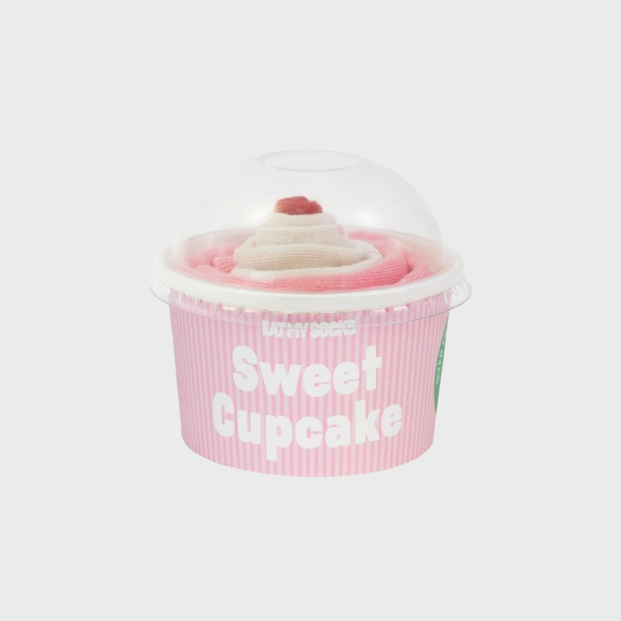 Accessories SUCK | Strawberry Cupcake Socks