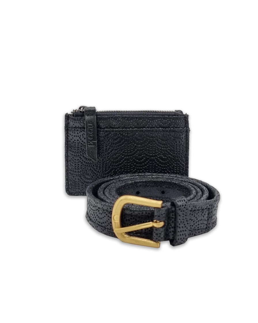 Accessories Nooki Design | Kenwood Punched Belt-Black