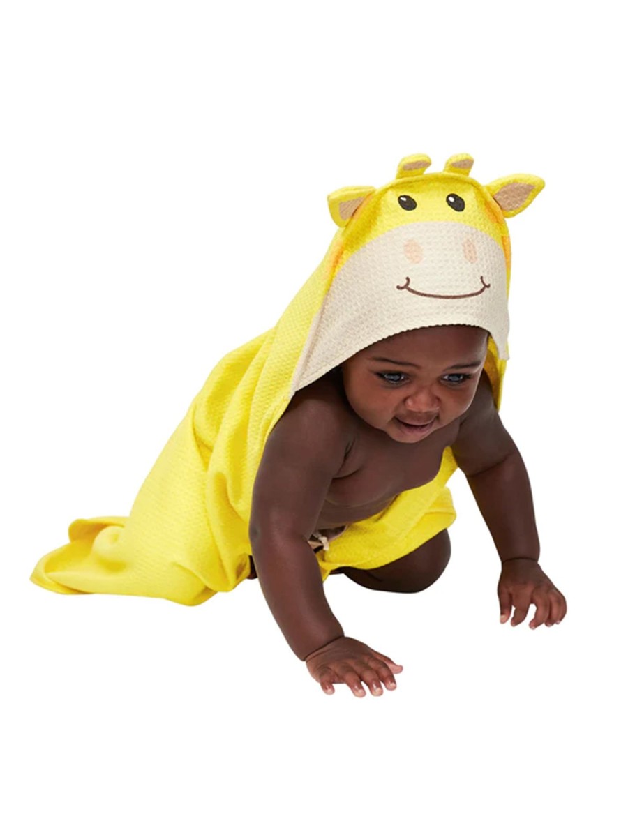 Kids Dock & Bay | Greta Giraffe Hooded Baby Towel - Small