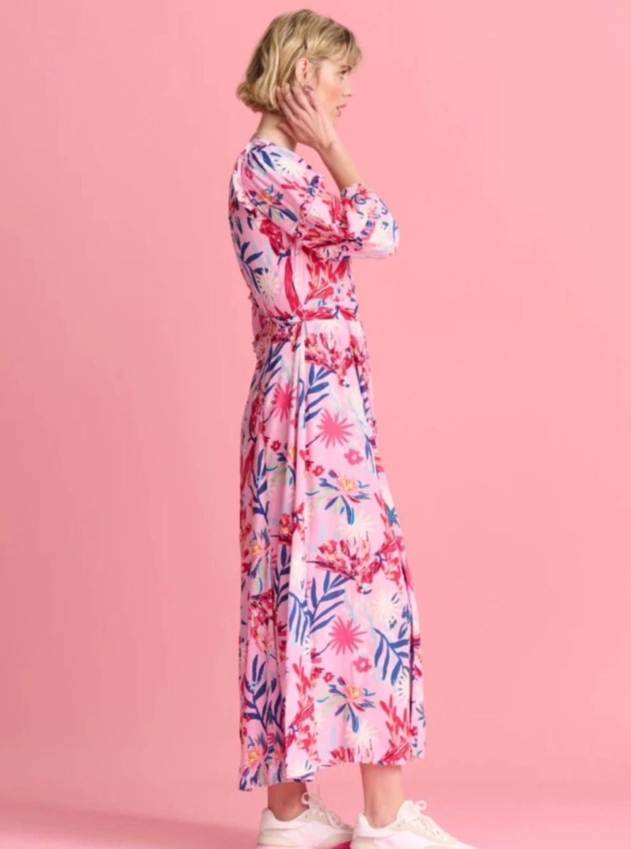 Clothing POM Amsterdam | Botanical Pink Dress