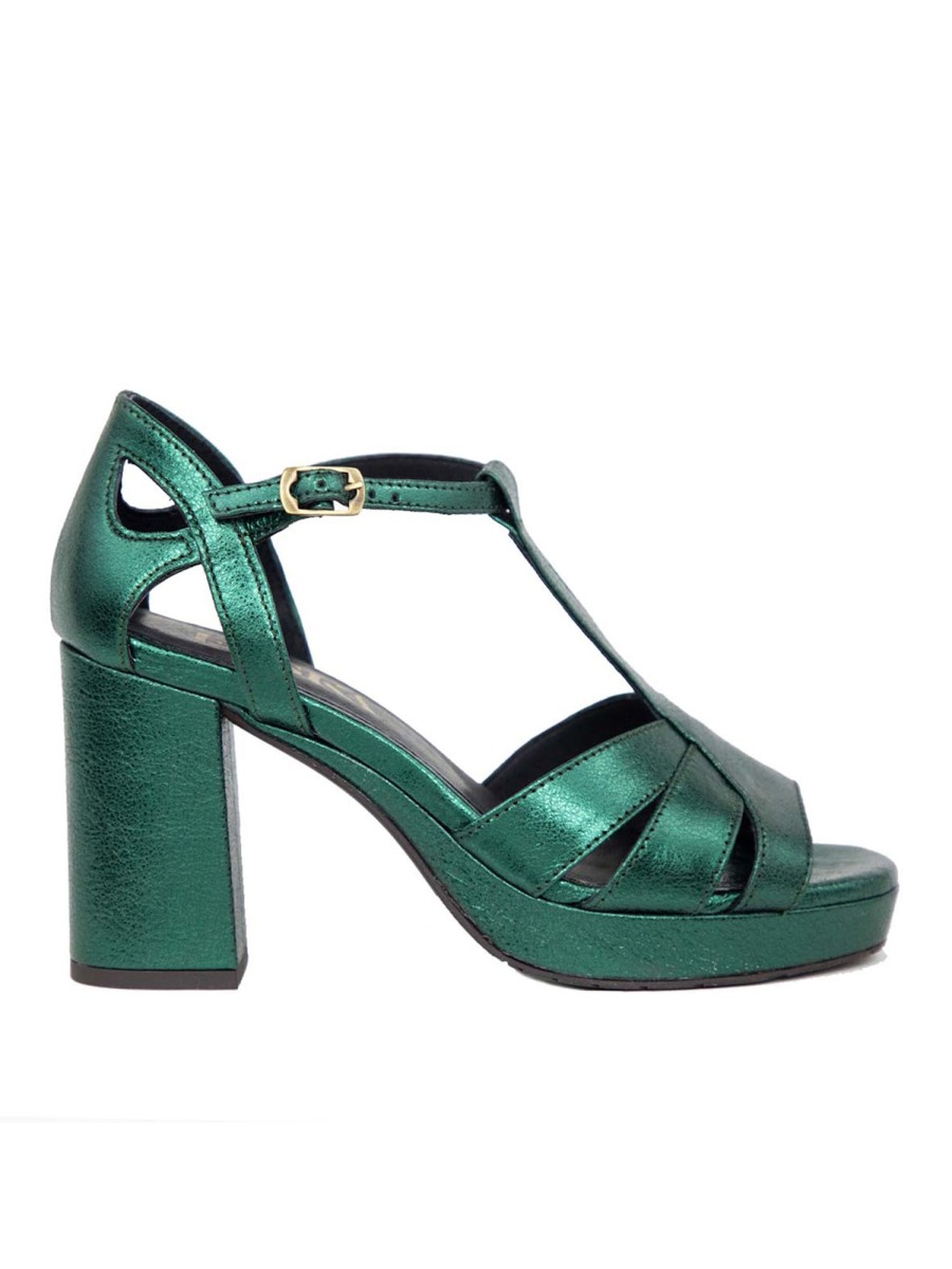 Shoes Esska | Valerie - Green Metallic