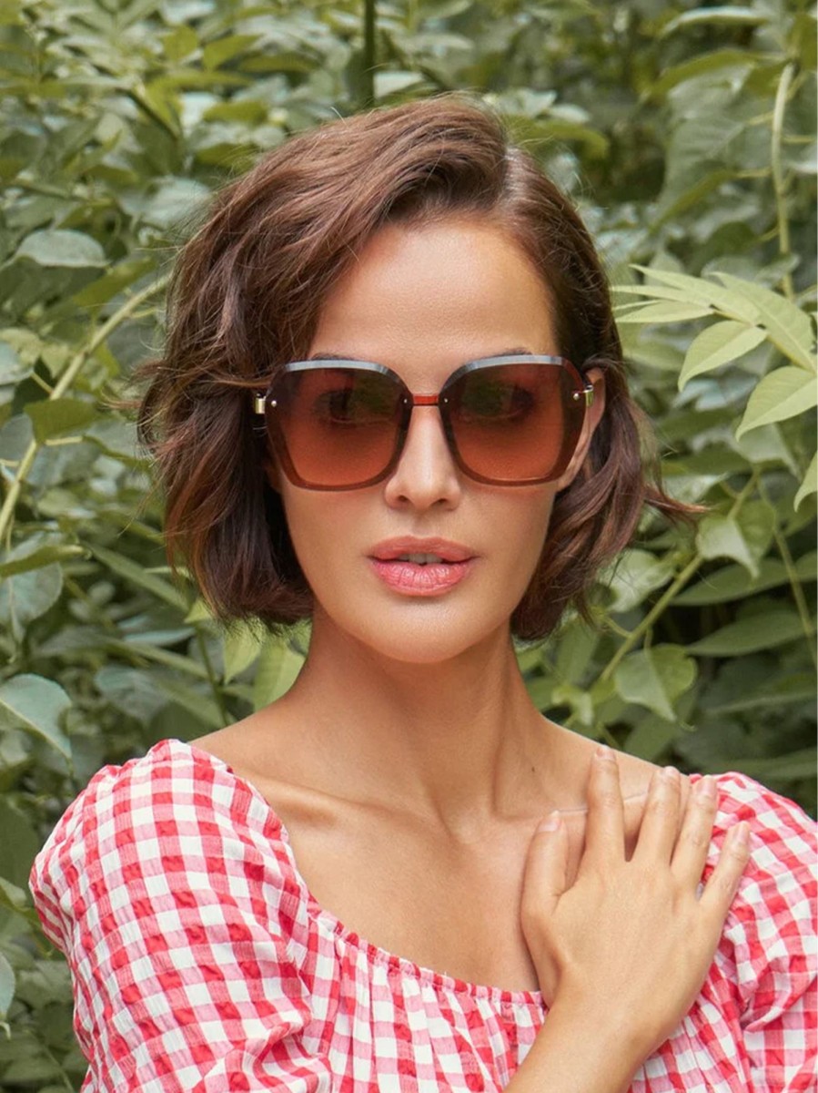 Accessories Powder | Leilani Sunglasses - Ruby