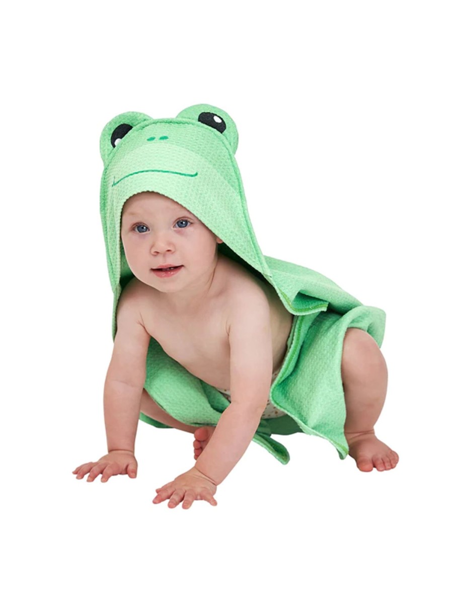 Home & Lifestyle Dock & Bay | Frankie Frog Hooded Baby Towel - Small