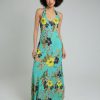 Clothing NOOKI DESIGN | Lena Maxi Dress - Turq