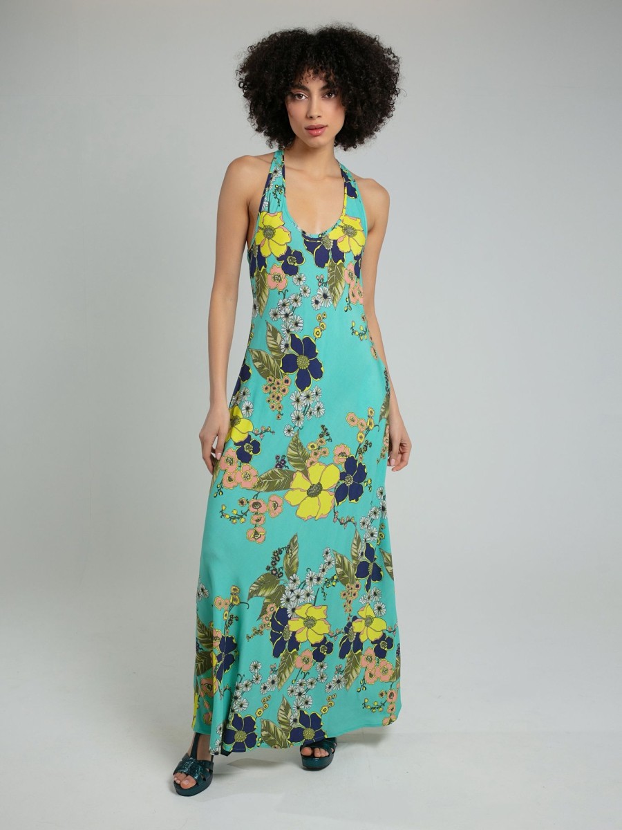 Clothing NOOKI DESIGN | Lena Maxi Dress - Turq