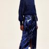 Clothing CKS FASHION | Skott Purple Sequined Skirt - Cks