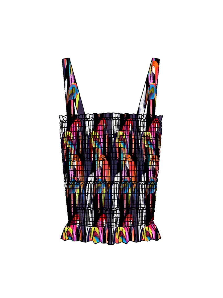 Clothing NOOKI DESIGN T-Shirts & Vests | Maddie Bandeau Top