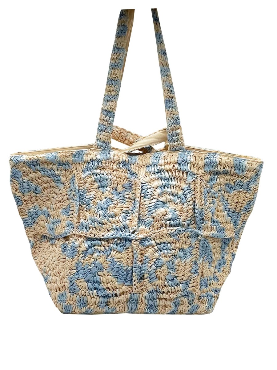 Accessories NOOKI DESIGN | Glasto Crochet Tote-Khaki