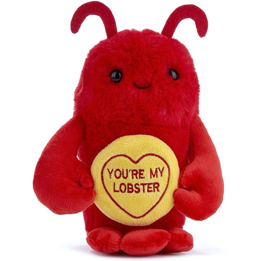 Kids Posh Paws | Love Hearts 18Cm (7") You'Re My Lobster