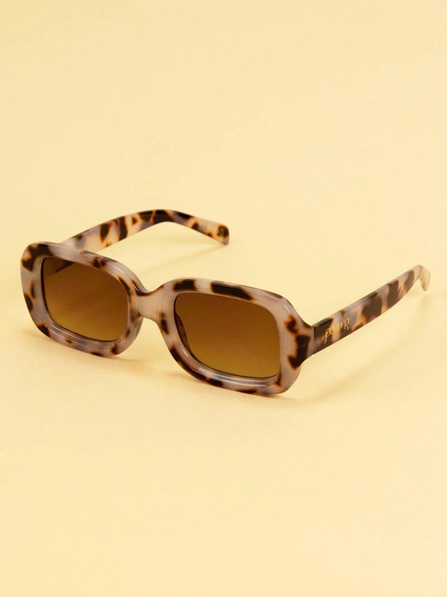 Accessories Powder | Enya Sunglasses - White Tortoiseshell