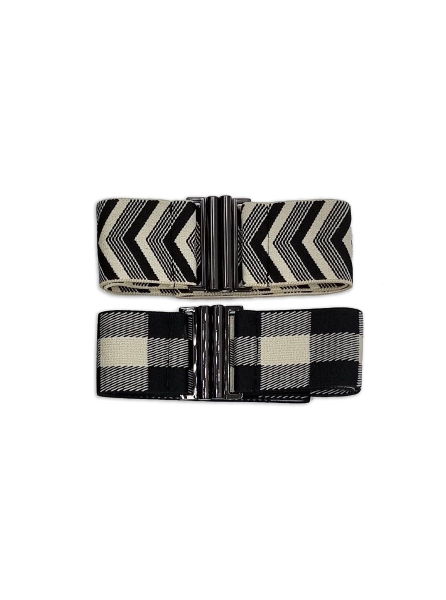 Accessories Nooki Design | Chevron Elastic Belt