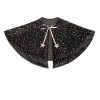 Kids MIMI & LULA | Raven Starry Velvet Witch Cape