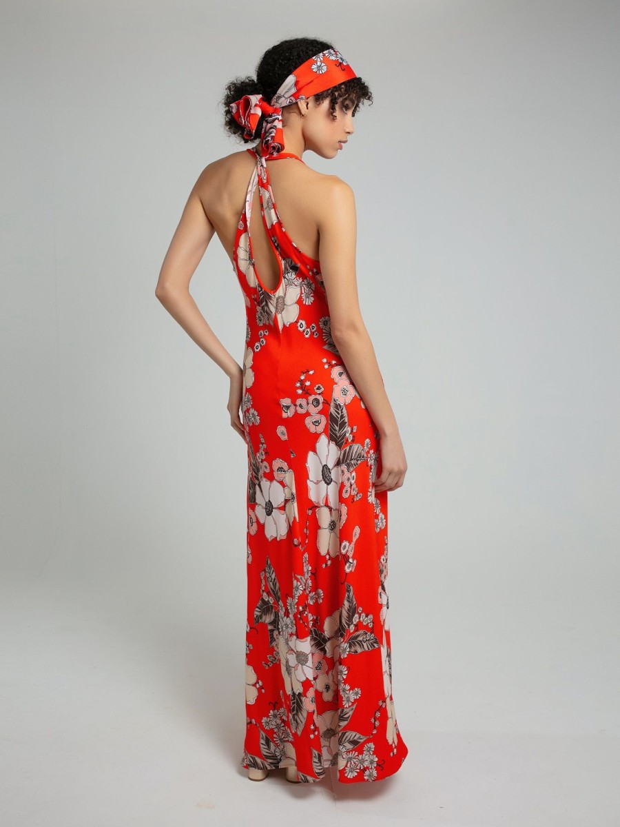 Clothing NOOKI DESIGN | Lena Maxi Dress - Red