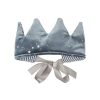 Kids MIMI & LULA | Mystical Velvet Crown - Grey