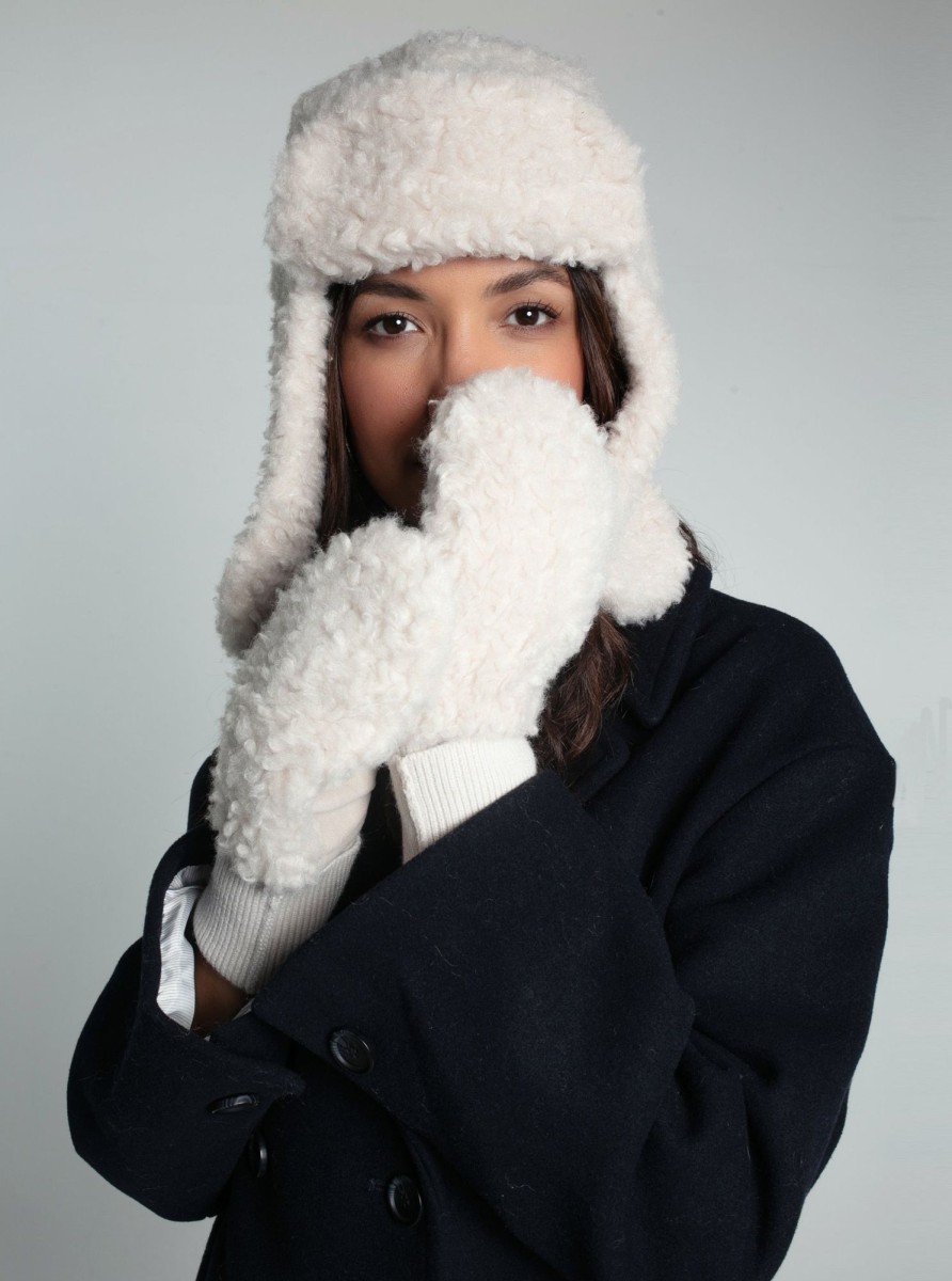 Accessories NOOKI DESIGN | Billie Faux Fur Trapper-Natural