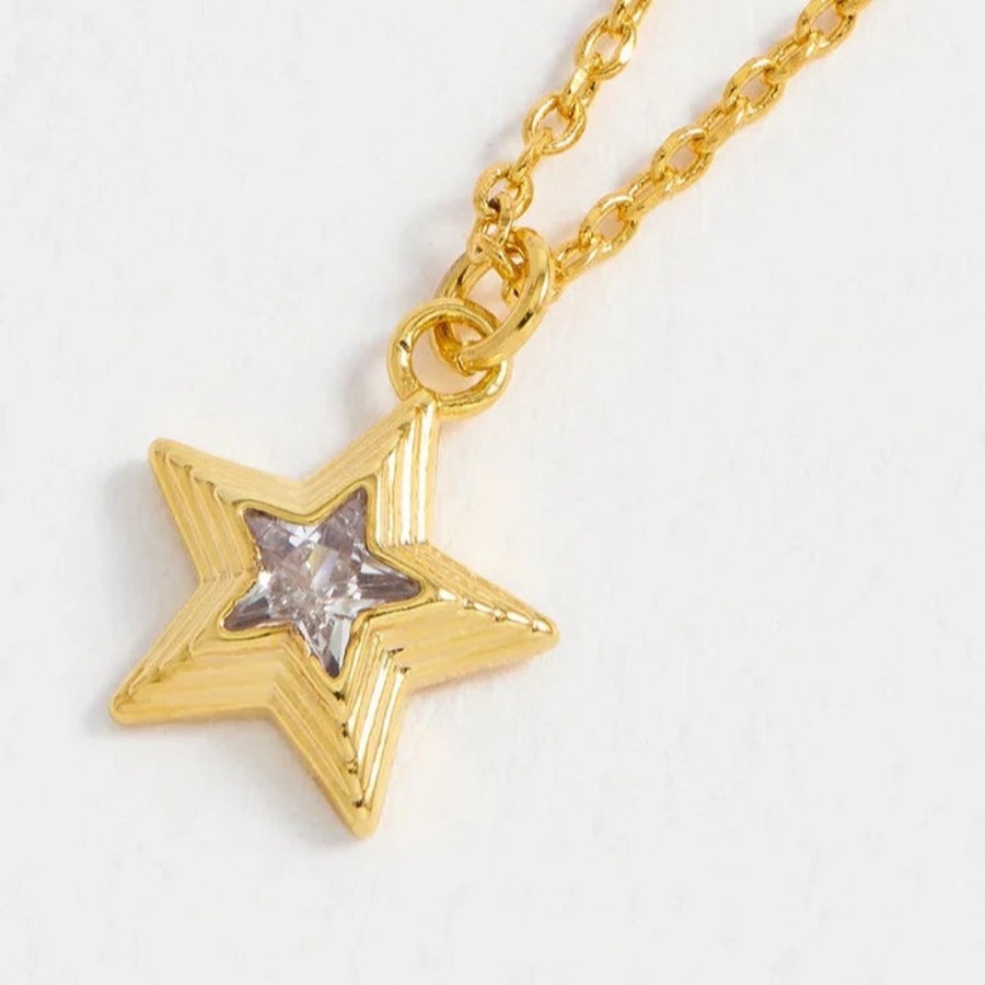 Accessories Estella Bartlett Necklaces | Star Necklace - Gold Plated