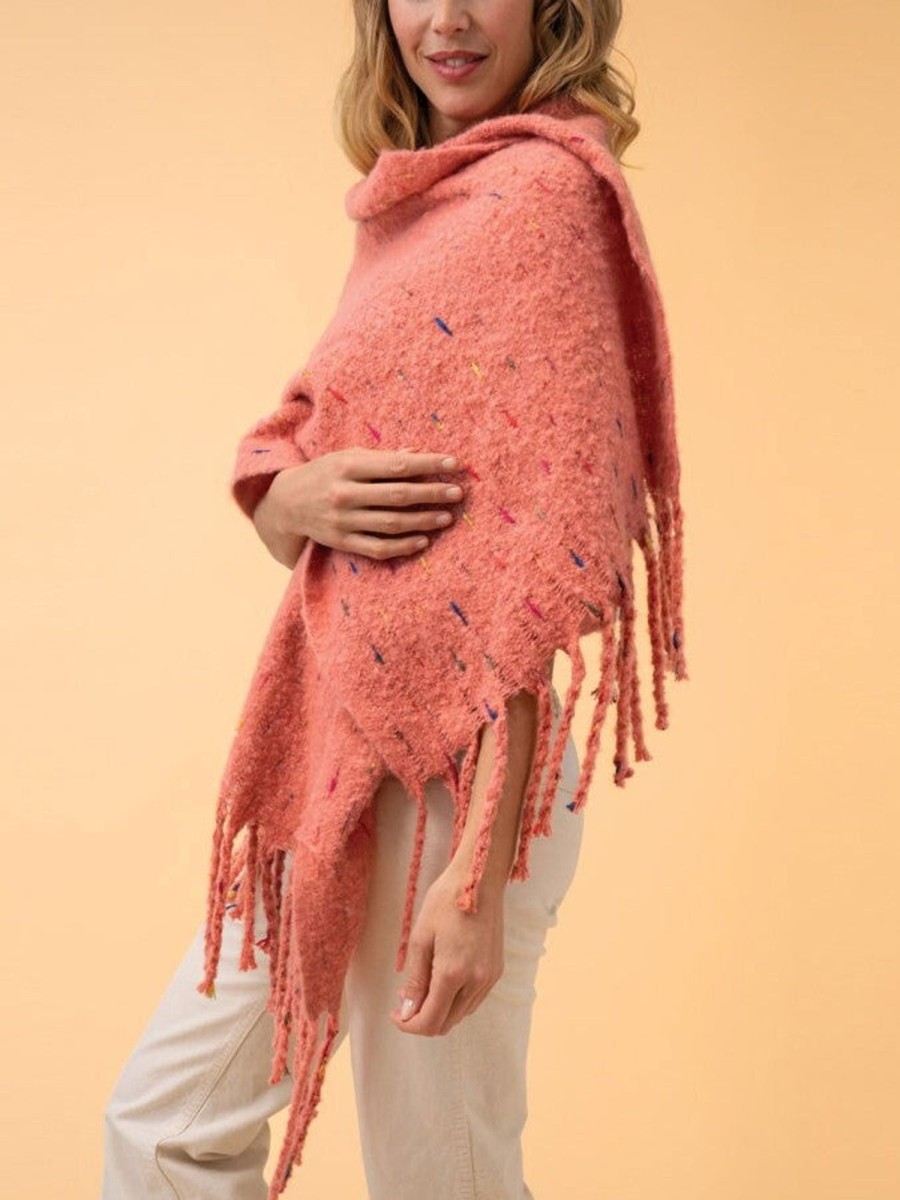 Accessories Powder | Kelda Cosy Scarf - Coral