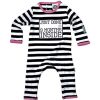 Kids Lazy Baby | Lazy Baby Babygrow 0-6 Months - Pink Trimmed