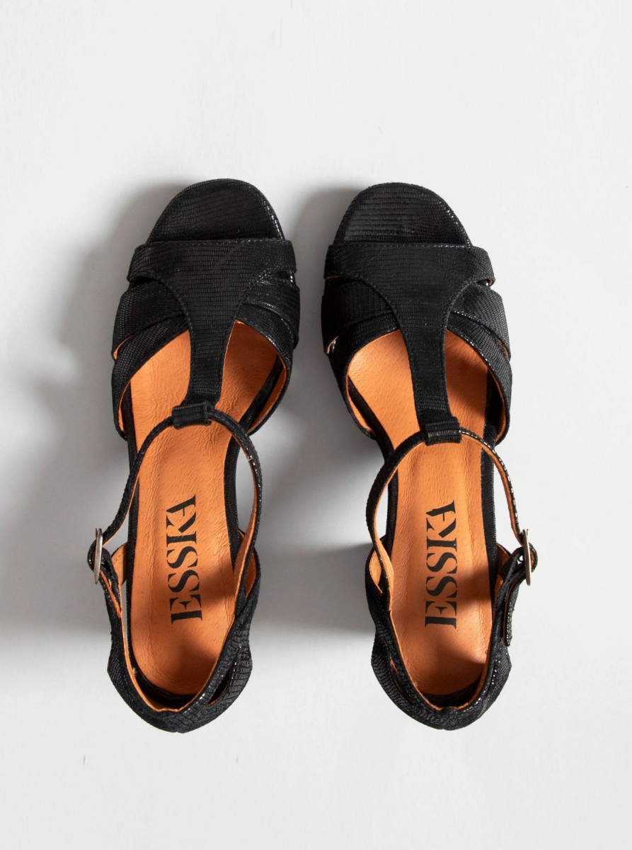 Shoes Esska | Valerie - Black Metallic