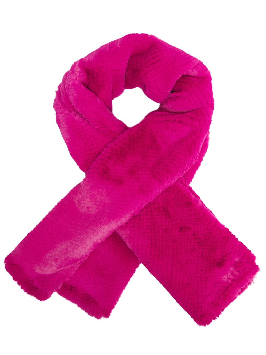 Accessories NOOKI DESIGN | Lexington Slot Through Faux Fur Scarf-Pink