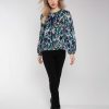 Clothing NOOKI DESIGN Shirts & Blouses | Klein Printed Sequin Blouse