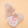 Kids Powder | Kids Fluffy Mittens - Bear Paw Cream