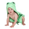 Kids Dock & Bay | Frankie Frog Hooded Baby Towel - Small