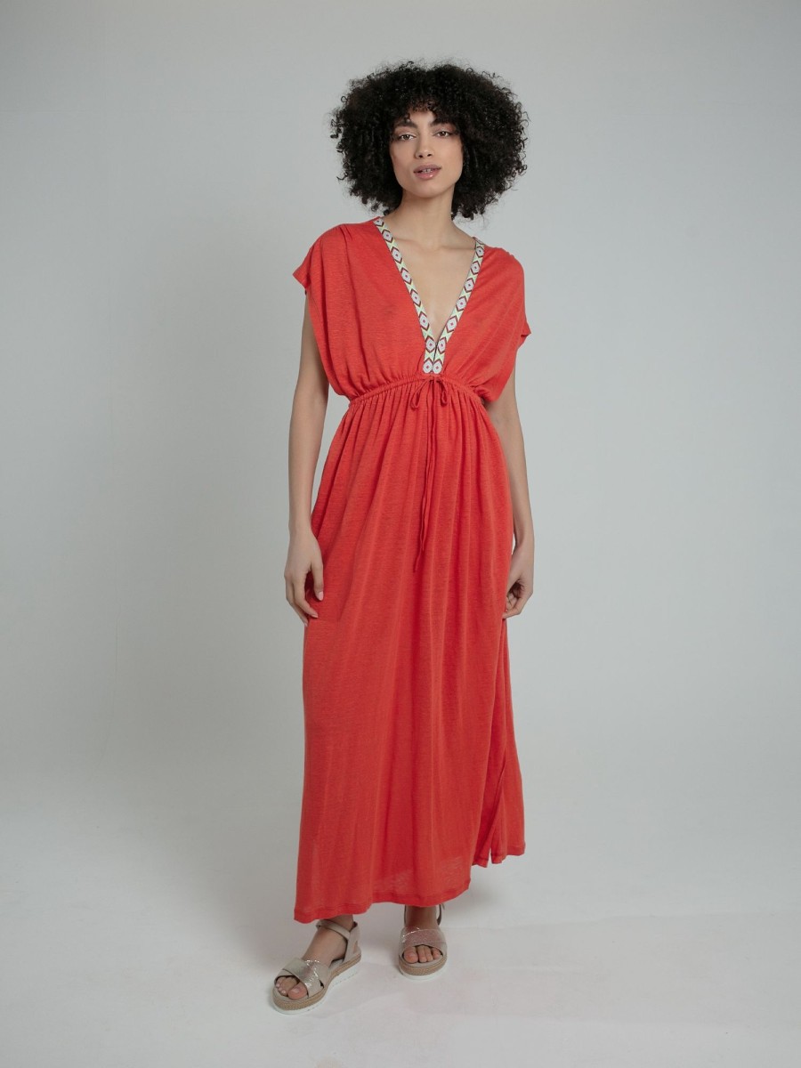 Clothing NOOKI DESIGN | Lucia Maxi-Orange