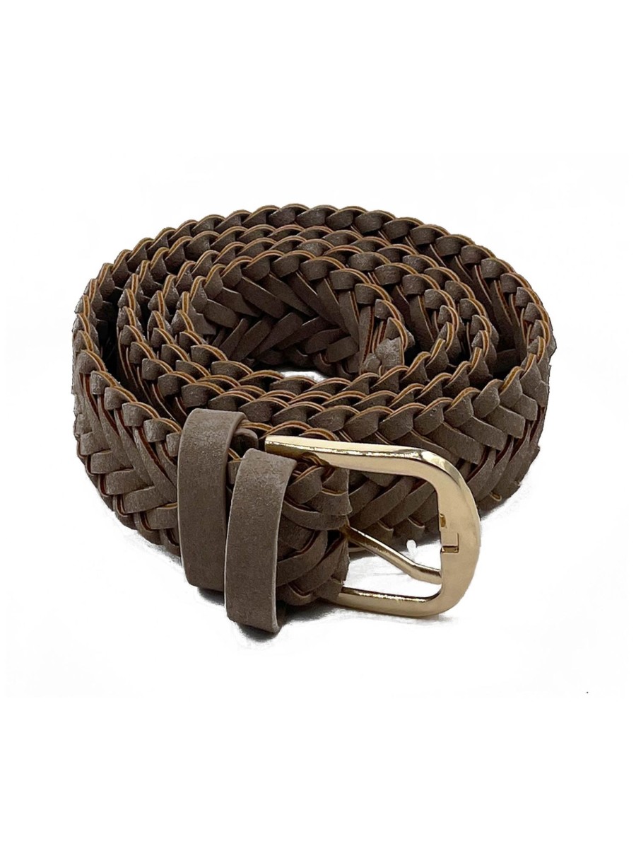 Accessories NOOKI DESIGN | Ashford Woven Belt-Tan