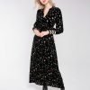 Accessories NOOKI DESIGN | Kira Printed Velvet Dress With Scarf