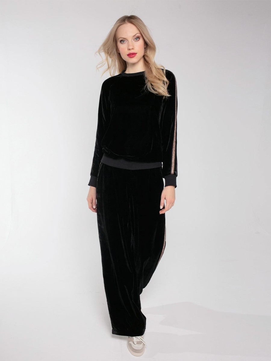 Clothing NOOKI DESIGN | Phoenix Wide Legged Velvet Trousers