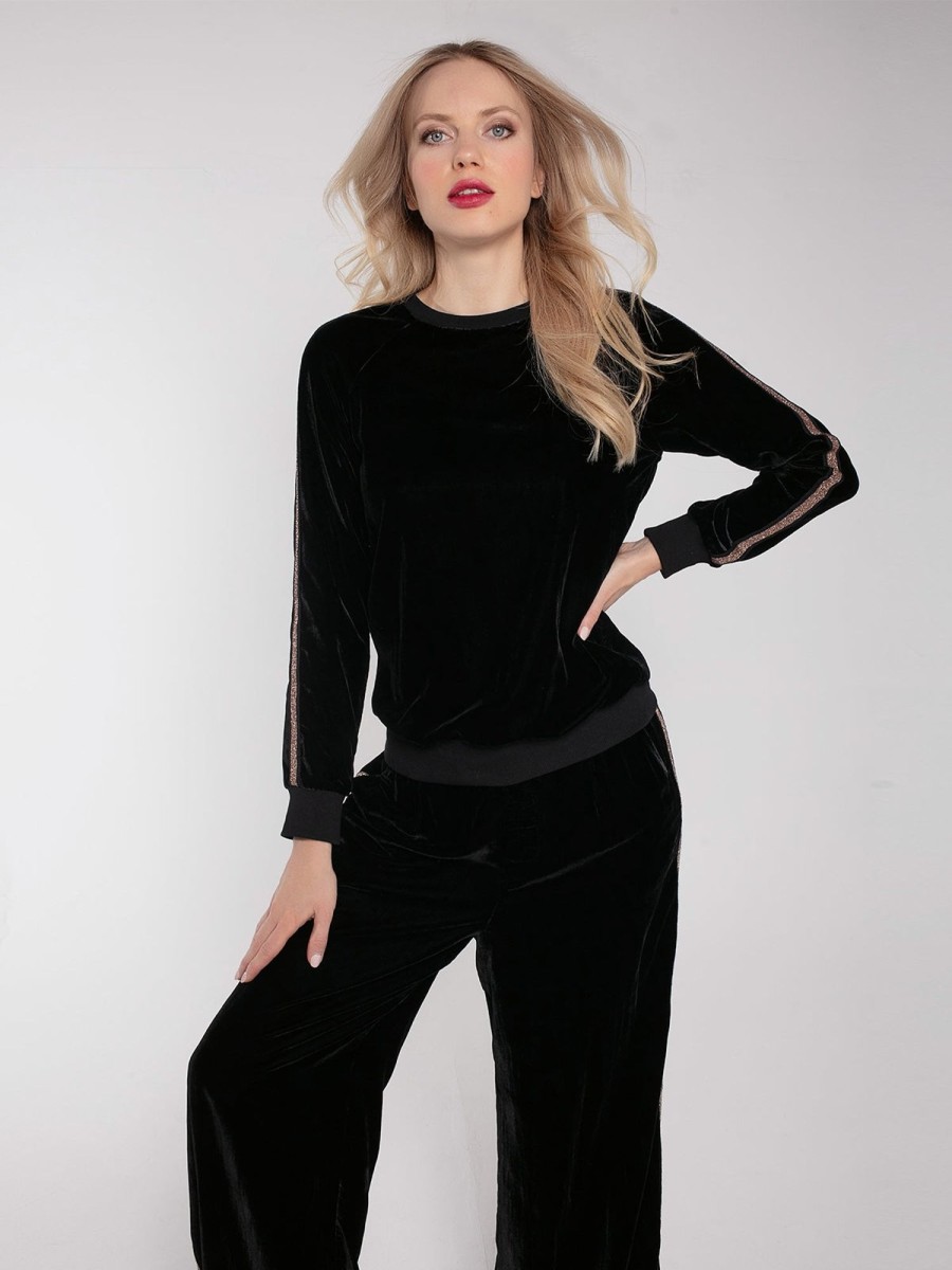 Clothing NOOKI DESIGN | Phoenix Wide Legged Velvet Trousers