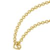 Accessories Estella Bartlett Necklaces | Heart T-Bar Link Chain Necklace