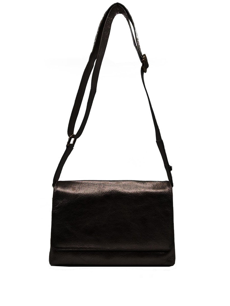 Accessories NOOKI DESIGN | Chester Leather Cross Body Bag-Black