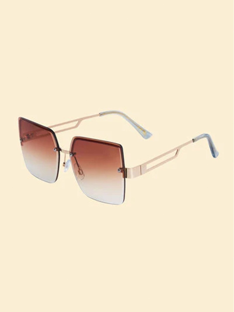 Accessories Powder | Dahlia Sunglasses - Gold